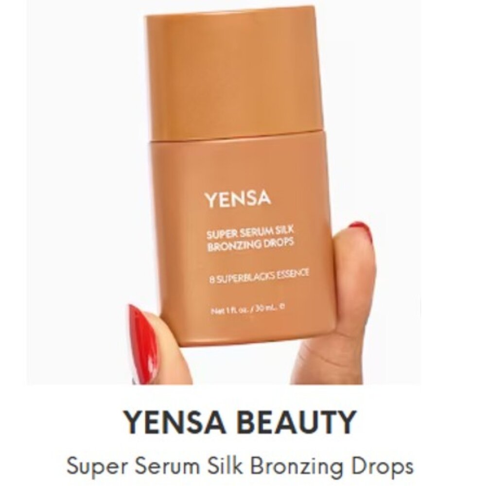 YENSA BEAUTY Super Serum Silk Bronzing Drops FULL SIZE - NEW IN PACKAGE!